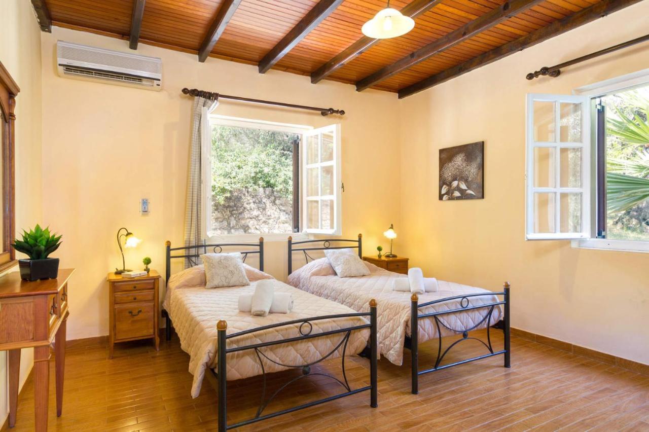 ניסקי Villa Irini Nissaki Corfu Beach Villa מראה חיצוני תמונה