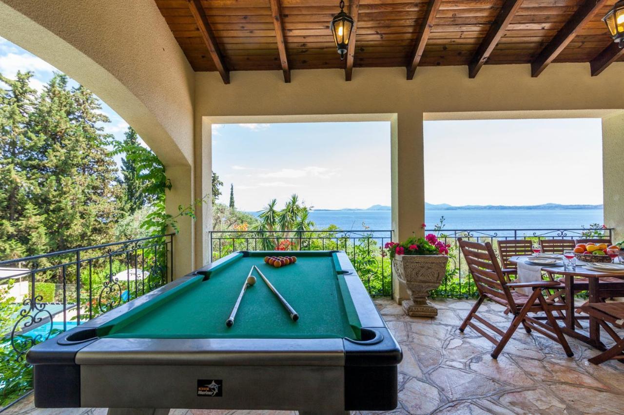 ניסקי Villa Irini Nissaki Corfu Beach Villa מראה חיצוני תמונה