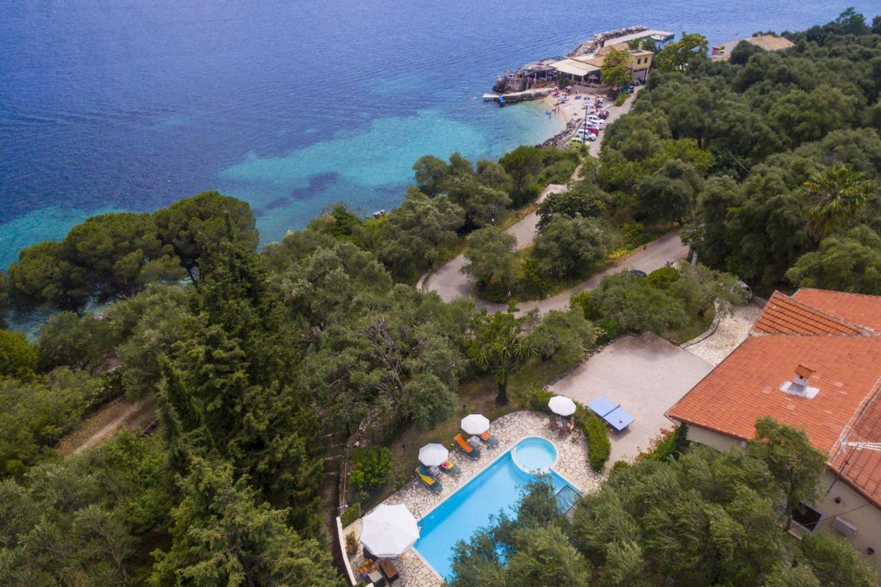 ניסקי Villa Irini Nissaki Corfu Beach Villa מראה חיצוני תמונה